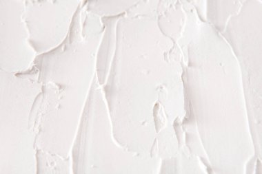 Dekoratif Sıva doku, beyaz kabartma arka plan kopya alanı ile. Sıva yüzeyi ile soyut desen. Onarım, tasarım, inşaat kavramı