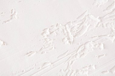 Beyaz duvar sıva desen arka plan ile. Dokulu zemin, iç tasarım konsepti