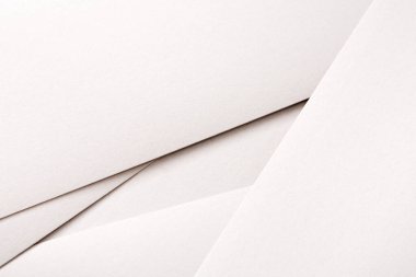 Arka plan, beyaz kağıda. Geometrik desen beyaz sayfalar, yakın çekim, tasarım Mozaik