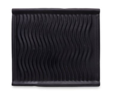 Bir dizi siyah desenli yüzey bir ızgara düzeninde birlikte düzenlenir. Her parçanın farklı bir dalga deseni var. Bu çeşitli yaratıcı projeler ve tasarımlar için uygundur..