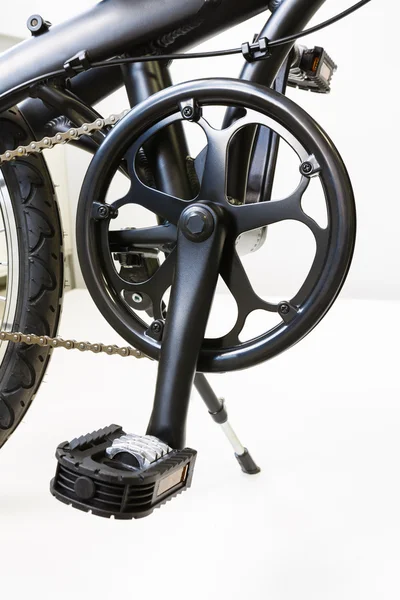 Mountain bike chain set and pedal — Stok fotoğraf