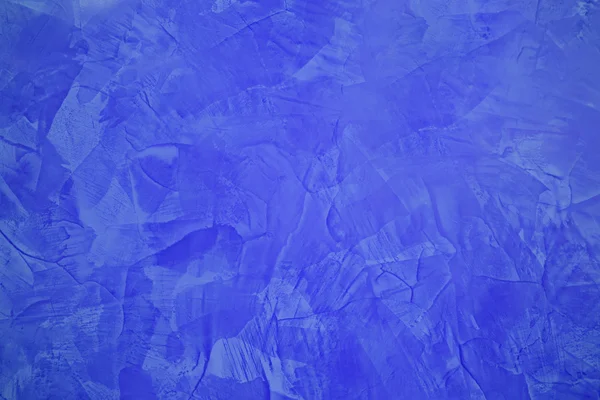 Abstrato pintura fundo na cor azul — Fotografia de Stock