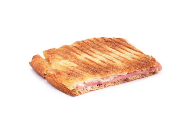 Tipik pizzetta romana. Jambon ve mozzarella peyniri ile doldurulmuş dikdörtgen bir pizza dilimi. Peynir erisin diye ısıtılıyor. Barlarda ve kafelerde, ofiste hızlı bir öğle yemeği arası.
