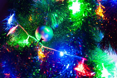 Noel ağacı yakından