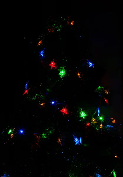 Ghirlanda all'albero di Natale — Foto Stock