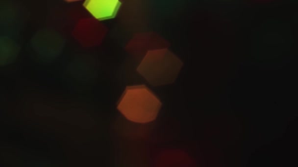 Glare Rhombuses Blue Green Red Flicker Glare Animation Flicker Glitter — Stock Video