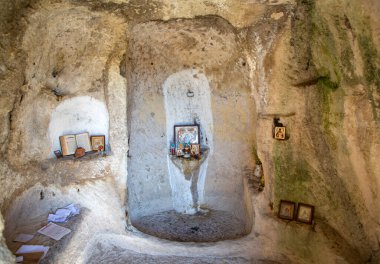 Eski-Kermen mağara kasabası Kırım yarımadasında