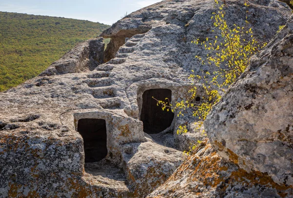 Eski Kermen Cave Town Crimea Peninsula — Stock Photo, Image