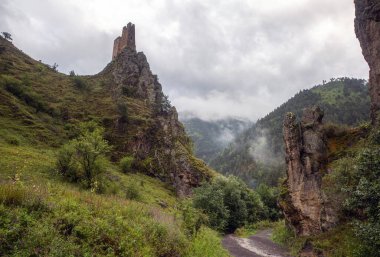 Ingushetia 'daki eşsiz kule kompleksi Vovnushki