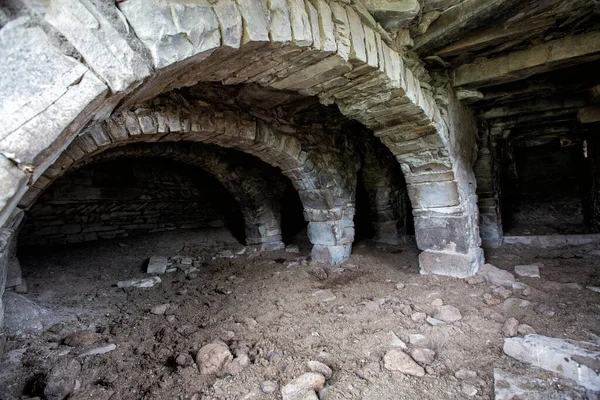 Gra Uma Aldeia Abandonada Sul Daguestão Rússia — Fotografia de Stock