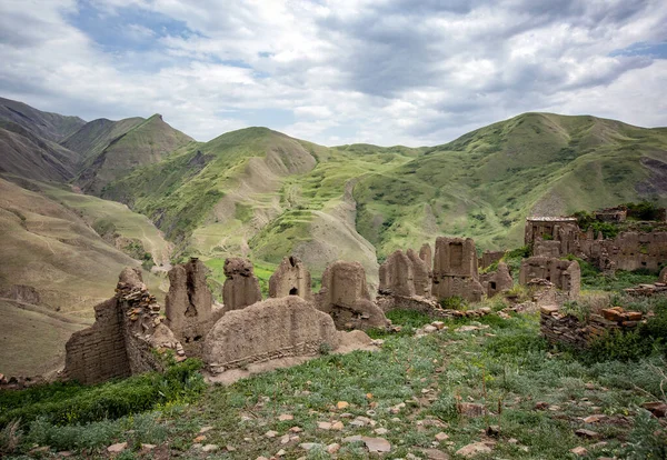Gra Village Abandonné Dans Sud Daghestan Russie — Photo