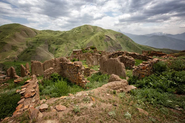 グラグラ Gra ロシアのダゲスタン南部にある放棄された村 — ストック写真