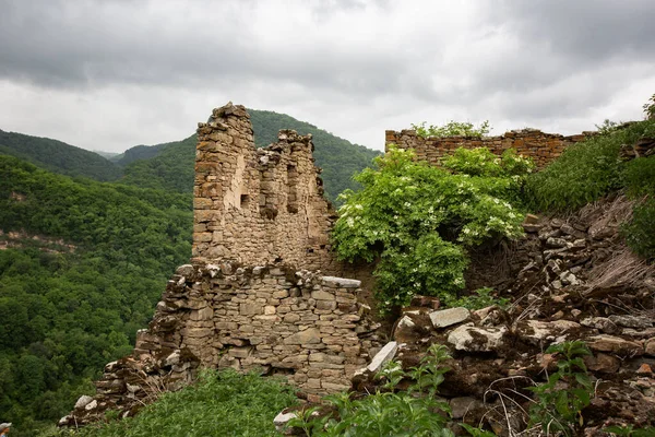 Кала Кориш Бывшая Столица Уцмии Кавказских Горах — стоковое фото