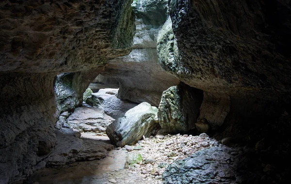 Dagestan Saltinskaya峡谷的自然地标 — 图库照片