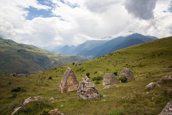 Donifar Lezgorsk Necrópole Digoria Maior Nas Montanhas Cáucaso — Fotografia de Stock