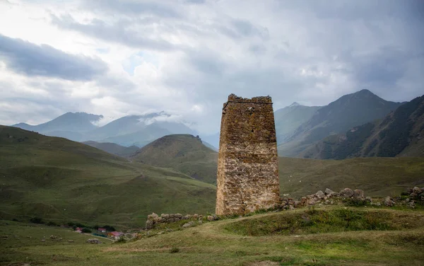 Pueblo Galiat Complejo Arquitectónico Medieval Que Consta Torres Edificios Residenciales — Foto de Stock