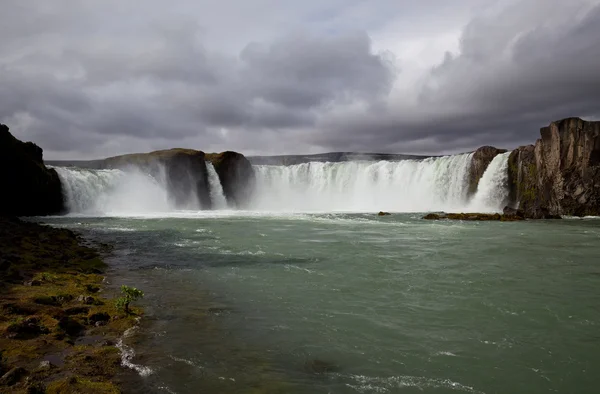 Isländischer Wasserfallgott — Stockfoto