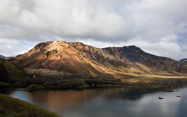 Colored rocks in Iceland — Stock Photo, Image