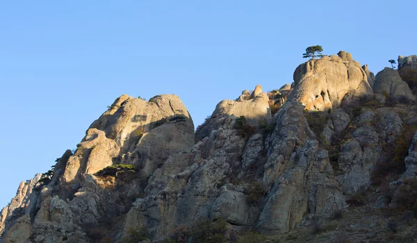 Rocas en la luz de la mañana —  Fotos de Stock