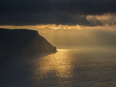 Şafakta Cape Fiolent