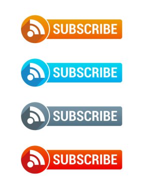 Üye Düğme Vektörü İllüstrasyonu