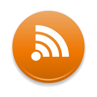 RSS Yuvarlak Simge Vektörü