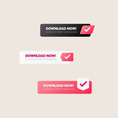 Şimdi İndir Modern Web Düğmeleri