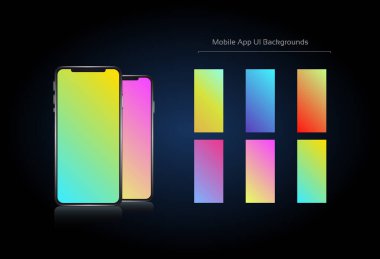 Yumuşak Renk Arkaplanı Telefon Kullanıcısını Ayarla