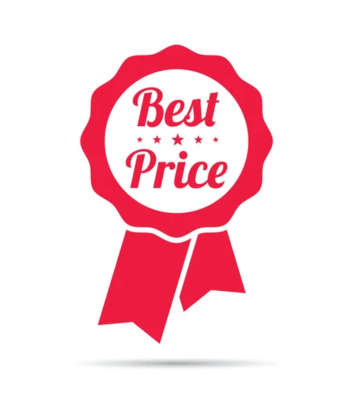 Nejlepší Cena Nákupní Stuha Vektor — Stockový vektor