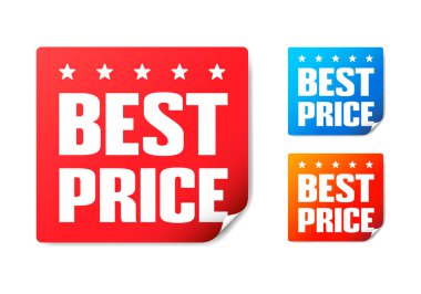 En İyi Fiyat Etiketleri Vektörü Ayarları