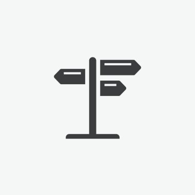 İmza Direktörü Düz Vektör Simgesi