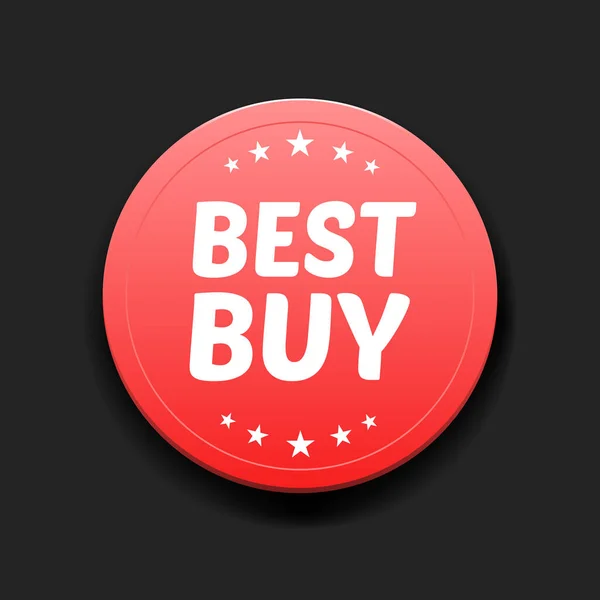 Best Buy Label — Stock Vector