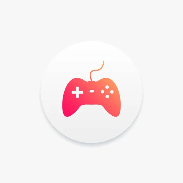 Gamepad Vector Icon — Stock Vector