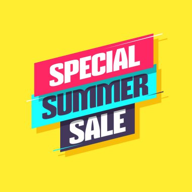 Özel Yaz Satış Etiketi