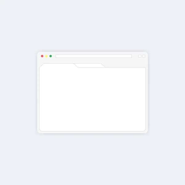 Window Computer Flat Colour Vector Icon — Stock Vector