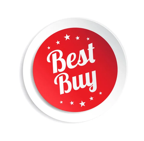 Best Buy Shopping Vector Sticker — Stock Vector