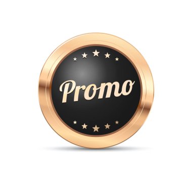Promosyon Alışveriş Rozeti Vektörü