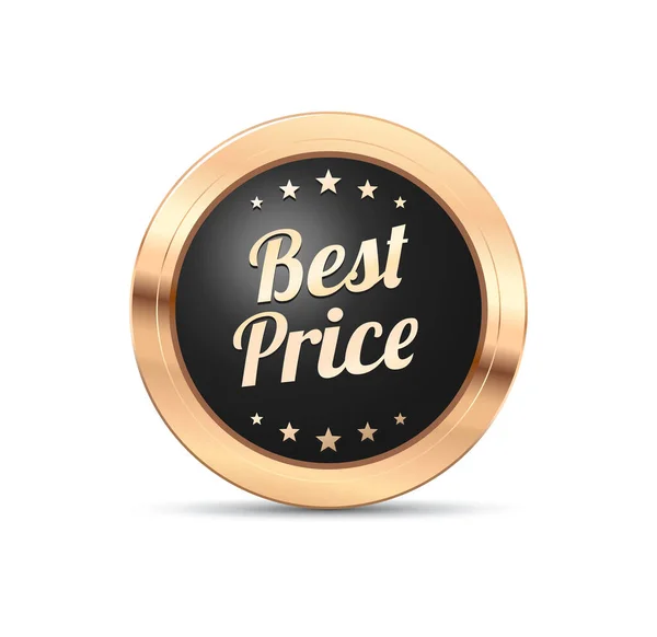 Best Price Badge Vector — Stok Vektör