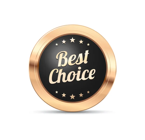 Beste Keuze Badge Vector — Stockvector