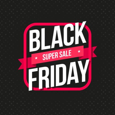 Kara Cuma Süper Satış Etiketi