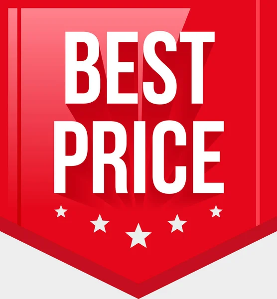 Лента Best Price Shopping Vector — стоковый вектор