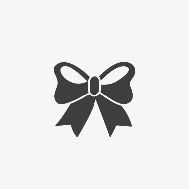 Bow Ribbon Flat Vector Icon
