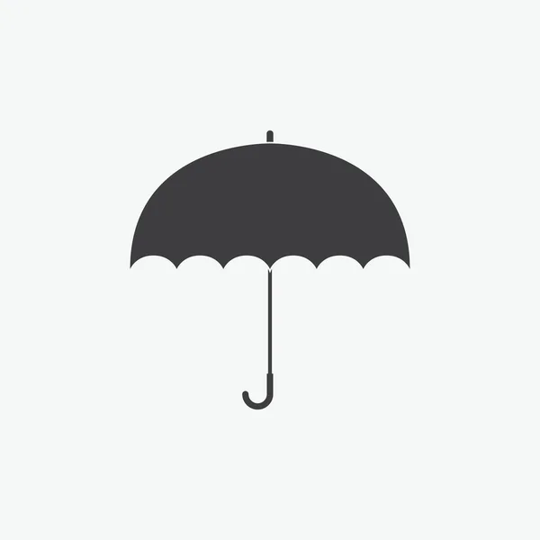 伞状扁平矢量图标 — 图库矢量图片