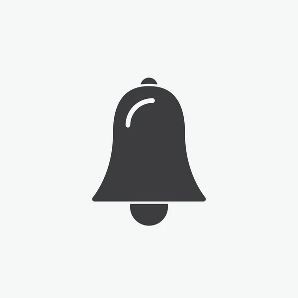 Bell Flat Vector Icono — Archivo Imágenes Vectoriales