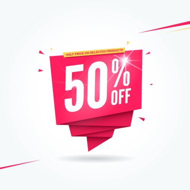 % 50 indirimli Ticari Etiket