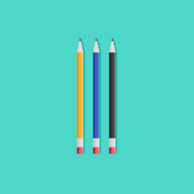 Pencils Color Vector Icon