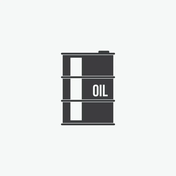 Векторная Икона Нефтяного Барреля — стоковый вектор