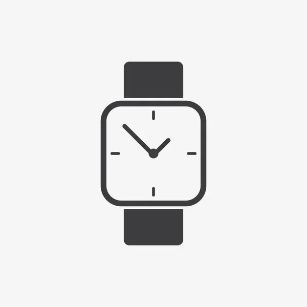 Smart Watch Flat Vector Icône — Image vectorielle