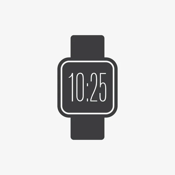 Smart Watch Flat Vector Icône — Image vectorielle