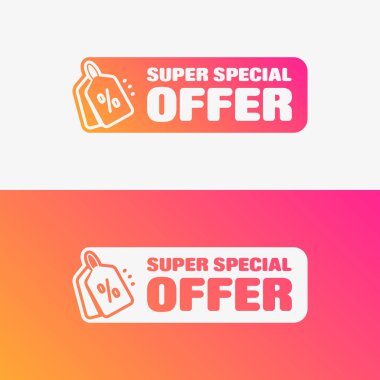 Süper Özel Alışveriş Vektörü Etiketi Ayarları